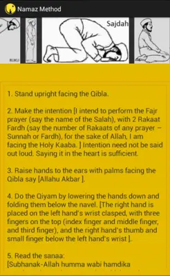 Namaz Guide android App screenshot 3